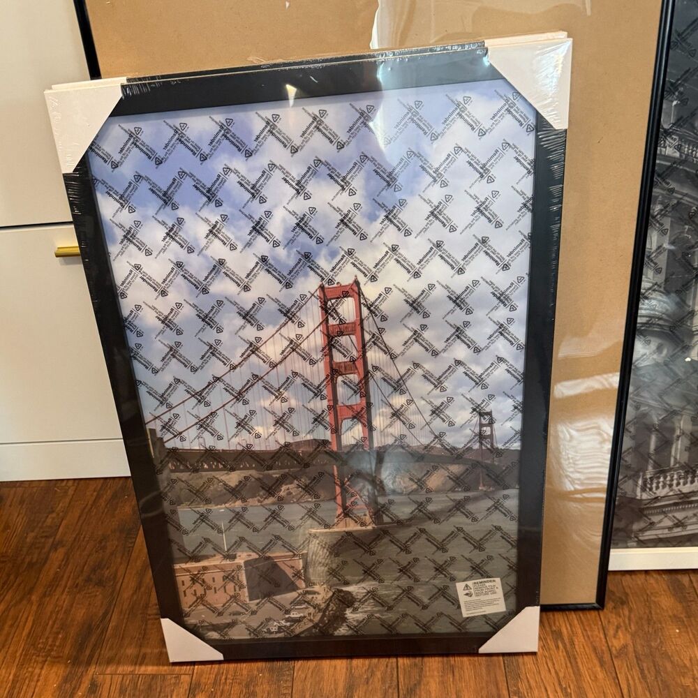LuckyLife - SET OF 2, 16x24 Picture Frame, Black, Open Box
